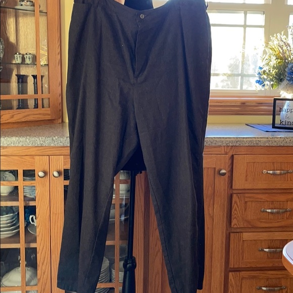 Black pattern dress trousers - Picture 1 of 6